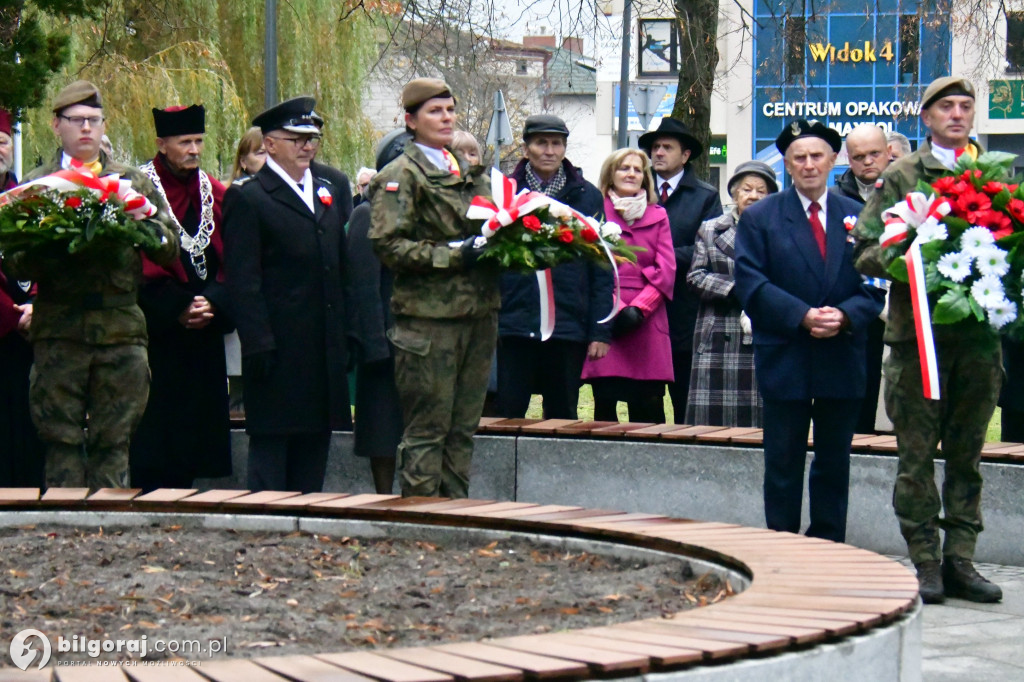 Biłgoraj uroczyście świętuje 107 lat polskiej niepodległości