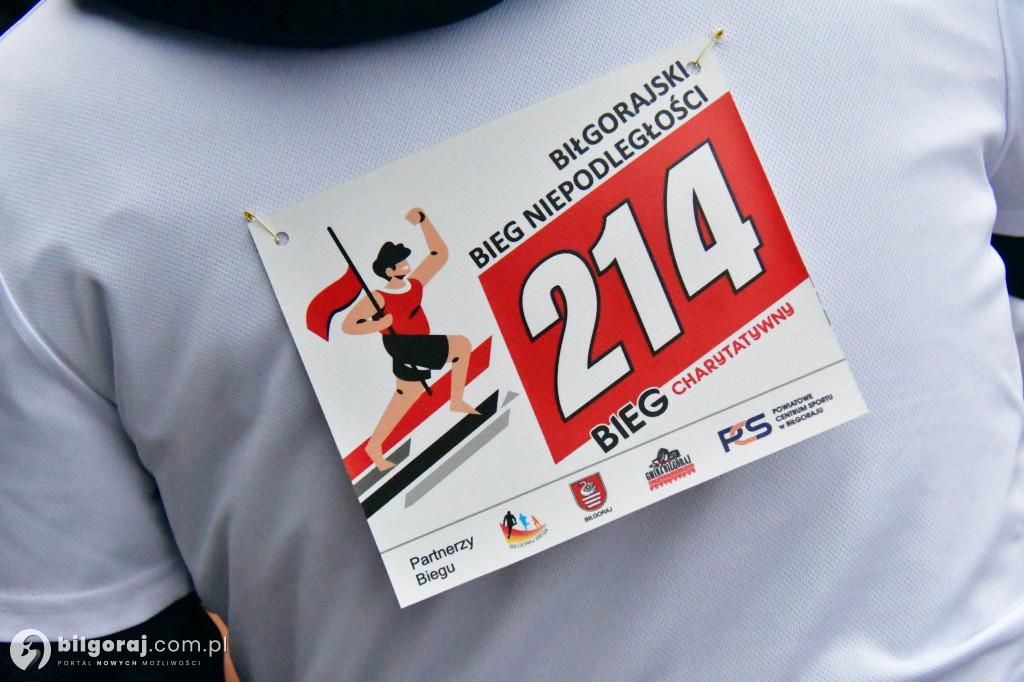 X Biłgorajski Bieg Niepodległości: Z jednej strony hołd, z drugiej – pomoc