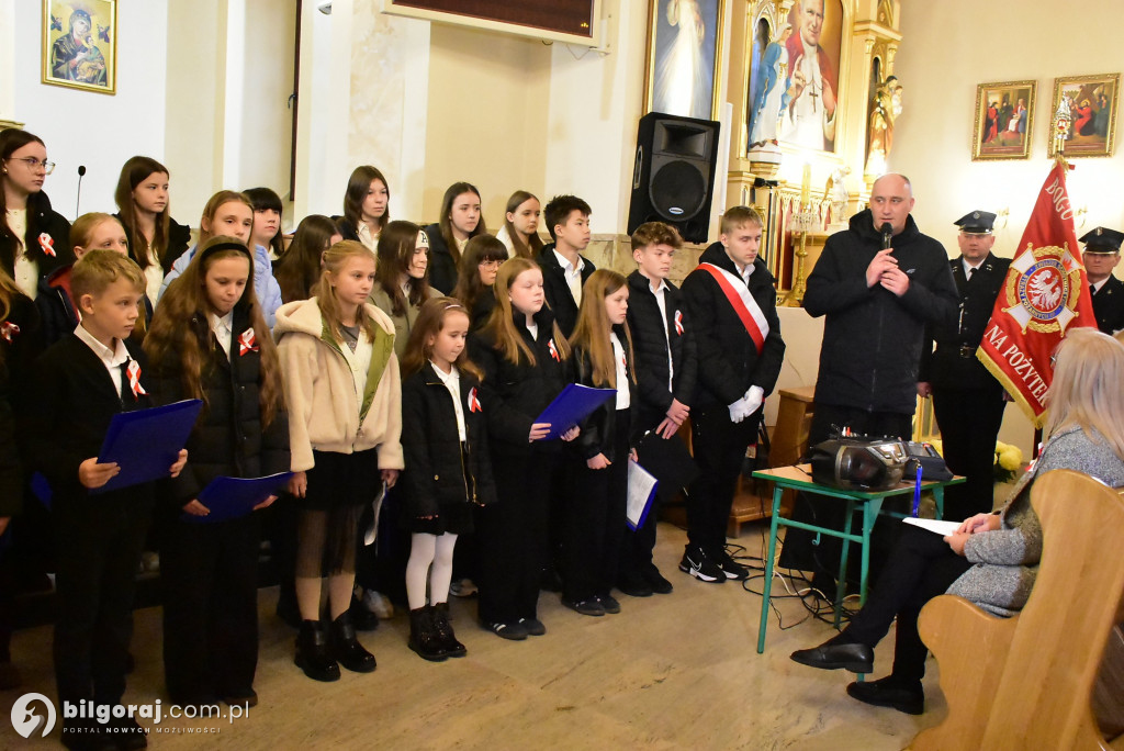 Krew pokoleń za wolność: Gmina Biłgoraj świętuje 107. rocznicę niepodległości