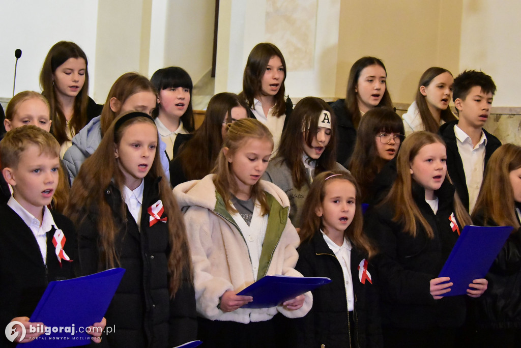 Krew pokoleń za wolność: Gmina Biłgoraj świętuje 107. rocznicę niepodległości