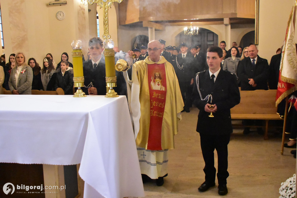 Krew pokoleń za wolność: Gmina Biłgoraj świętuje 107. rocznicę niepodległości