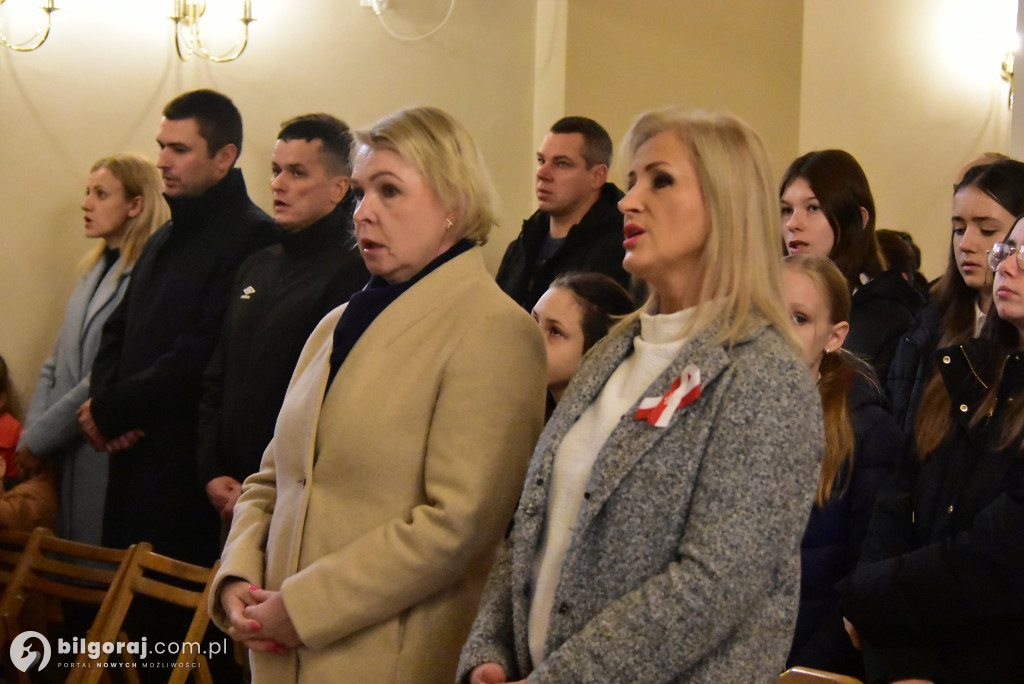 Krew pokoleń za wolność: Gmina Biłgoraj świętuje 107. rocznicę niepodległości