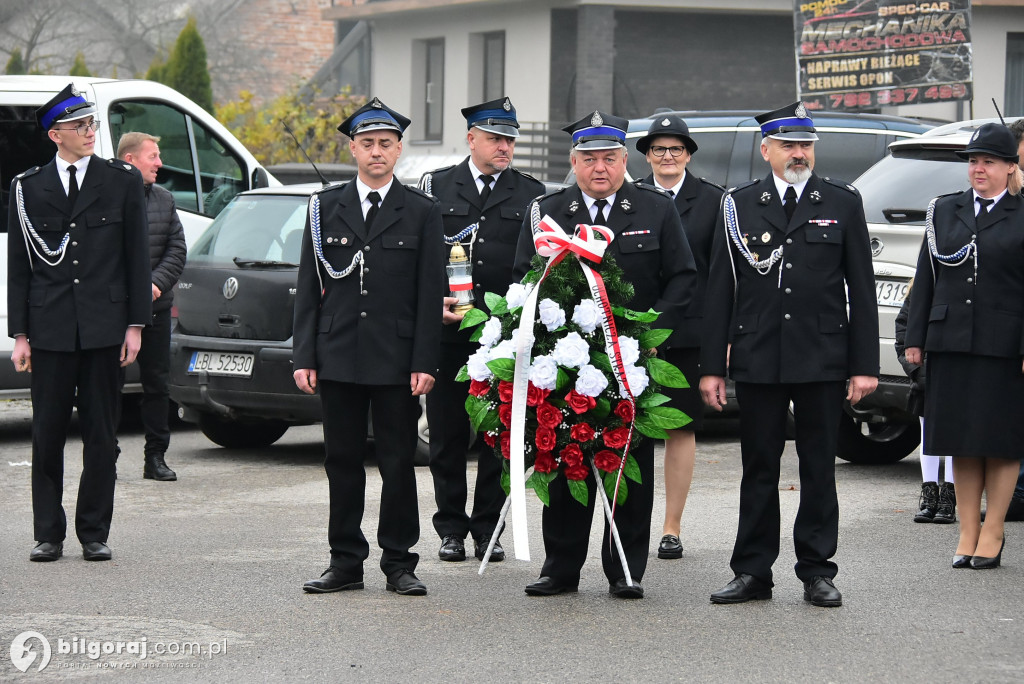 Krew pokoleń za wolność: Gmina Biłgoraj świętuje 107. rocznicę niepodległości