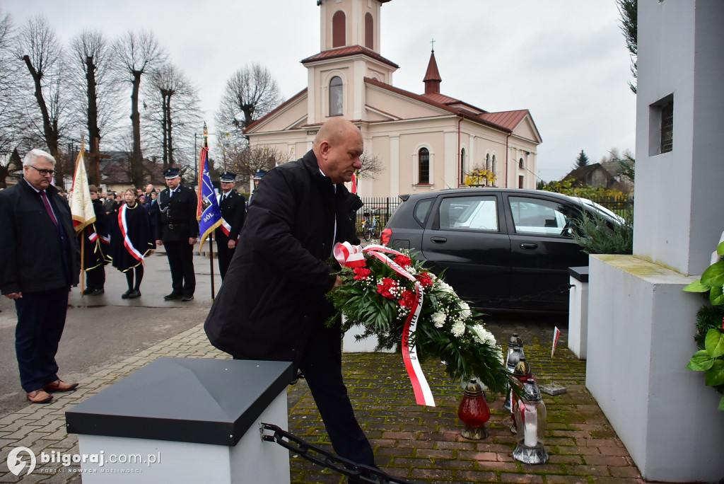 Krew pokoleń za wolność: Gmina Biłgoraj świętuje 107. rocznicę niepodległości