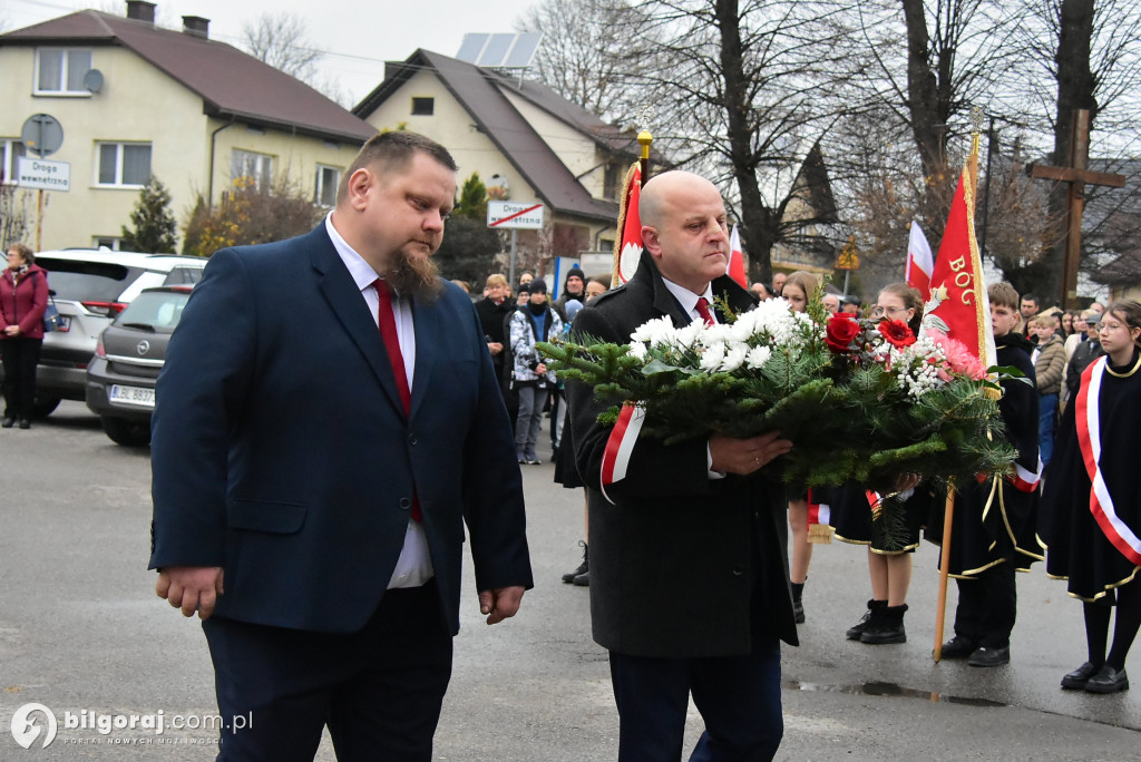 Krew pokoleń za wolność: Gmina Biłgoraj świętuje 107. rocznicę niepodległości