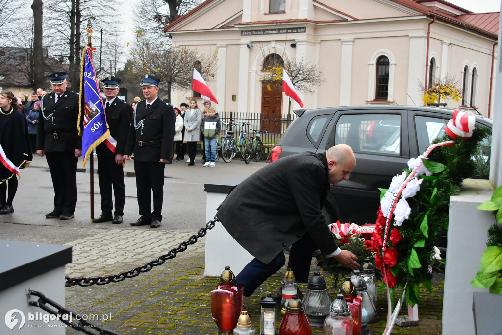 Krew pokoleń za wolność: Gmina Biłgoraj świętuje 107. rocznicę niepodległości