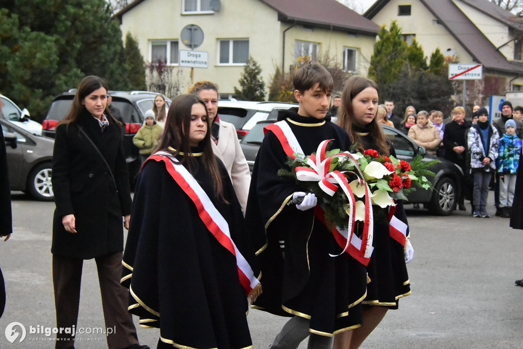 Krew pokoleń za wolność: Gmina Biłgoraj świętuje 107. rocznicę niepodległości