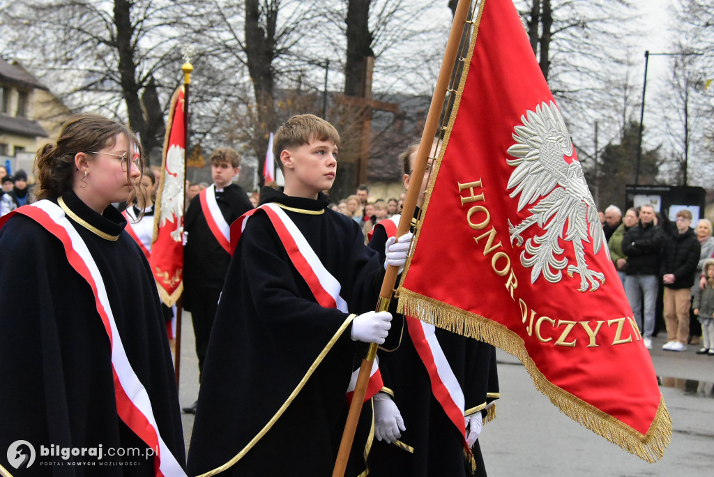 Krew pokoleń za wolność: Gmina Biłgoraj świętuje 107. rocznicę niepodległości