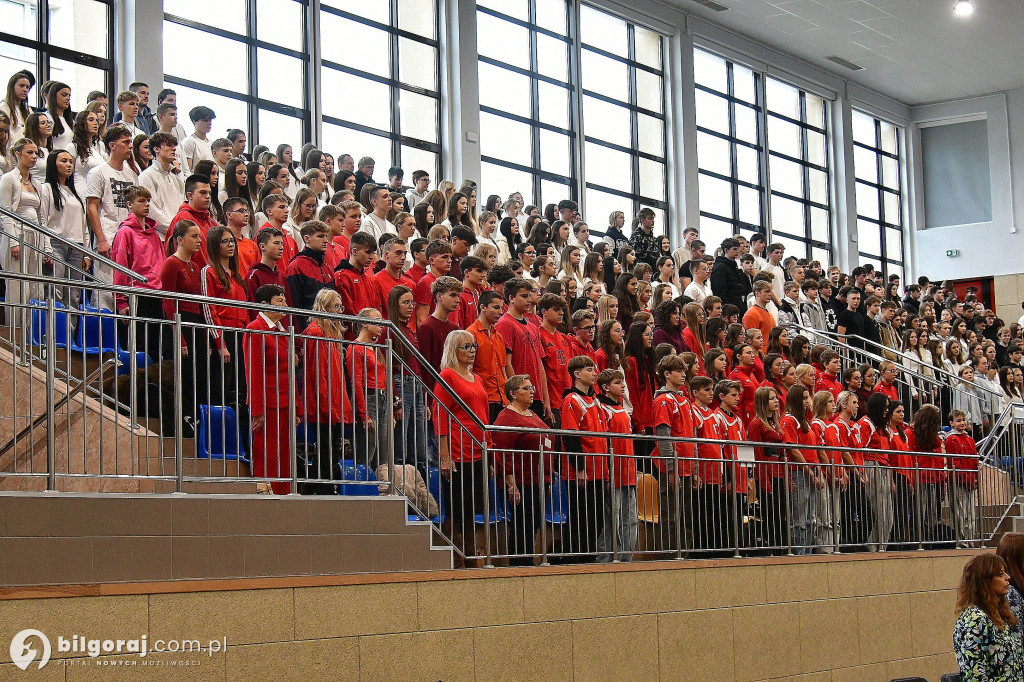 Wielka lekcja patriotyzmu w ZSBiO w Biłgoraju