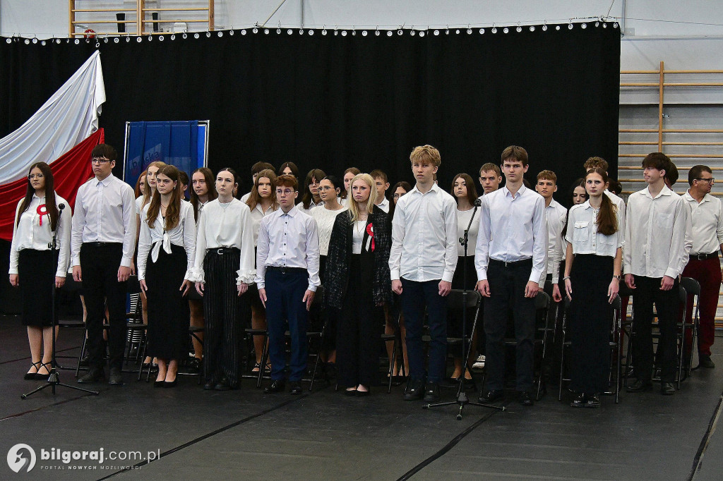 Wielka lekcja patriotyzmu w ZSBiO w Biłgoraju