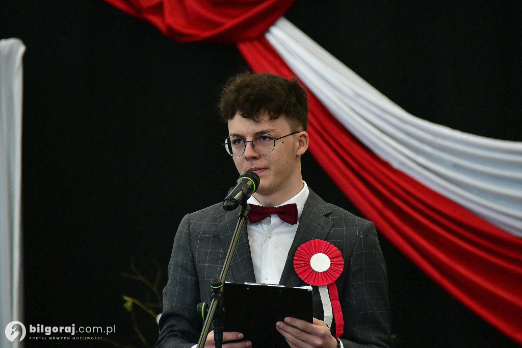 Wielka lekcja patriotyzmu w ZSBiO w Biłgoraju