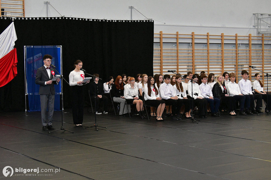 Wielka lekcja patriotyzmu w ZSBiO w Biłgoraju