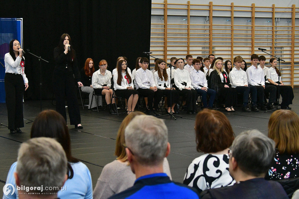 Wielka lekcja patriotyzmu w ZSBiO w Biłgoraju