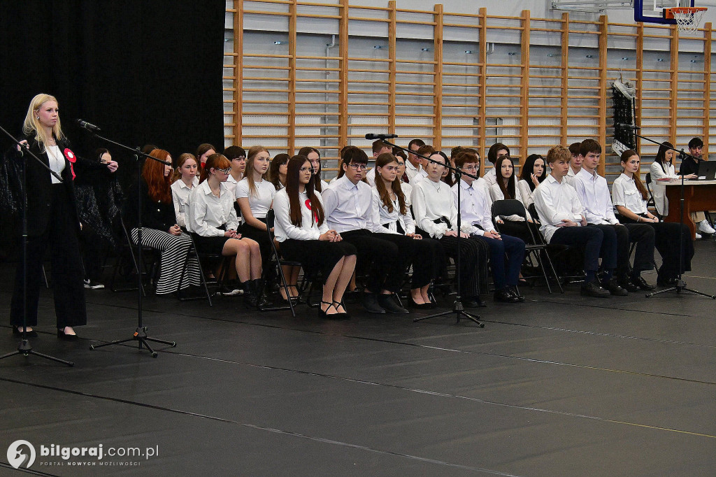 Wielka lekcja patriotyzmu w ZSBiO w Biłgoraju