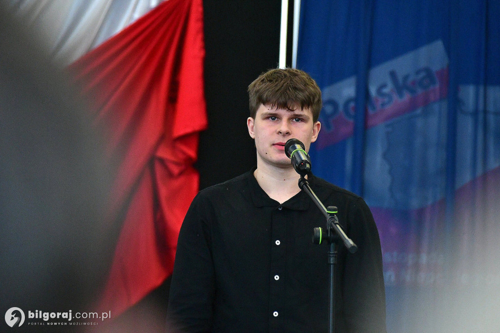 Wielka lekcja patriotyzmu w ZSBiO w Biłgoraju