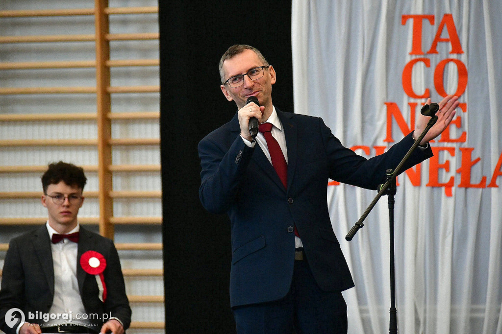 Wielka lekcja patriotyzmu w ZSBiO w Biłgoraju