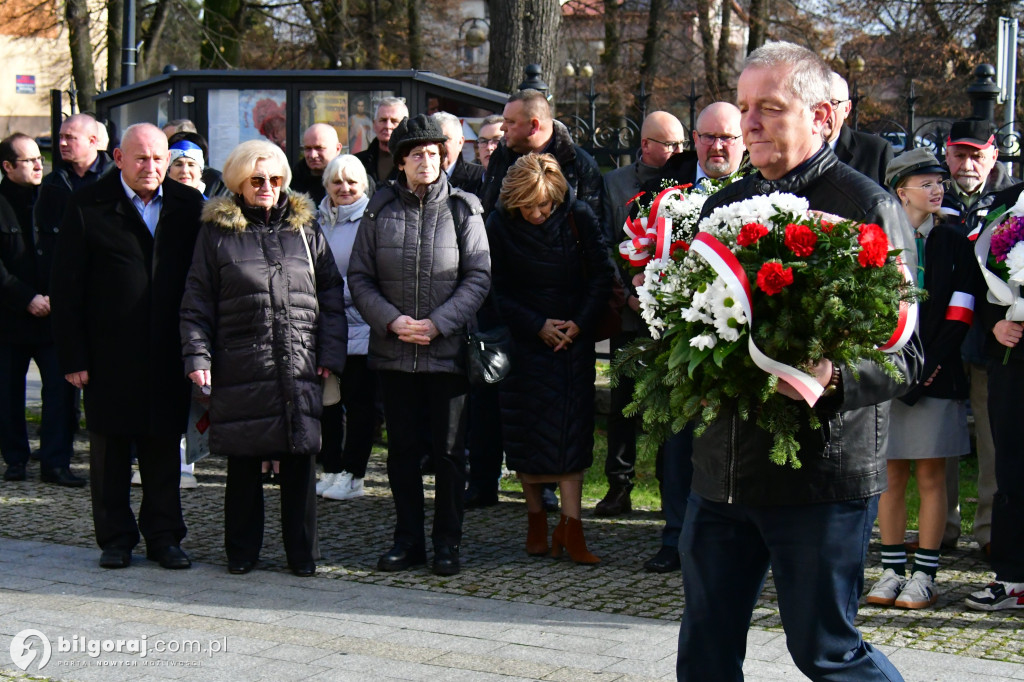 Biłgoraj uroczyście świętował 45 lat Solidarności