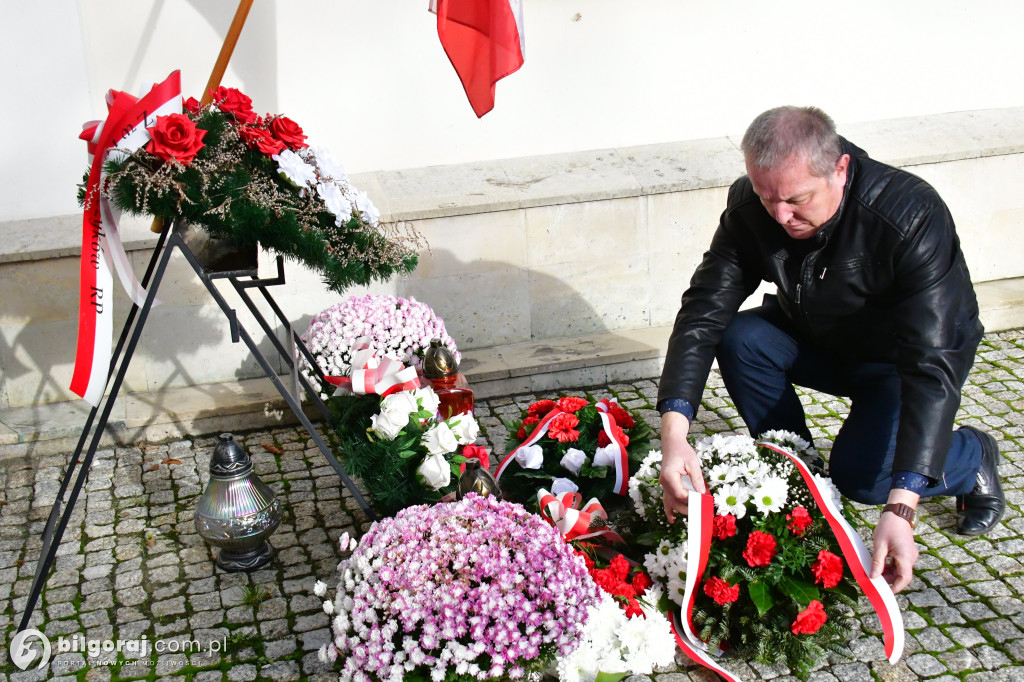 Biłgoraj uroczyście świętował 45 lat Solidarności