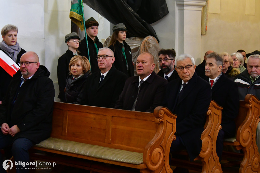 Biłgoraj uroczyście świętował 45 lat Solidarności