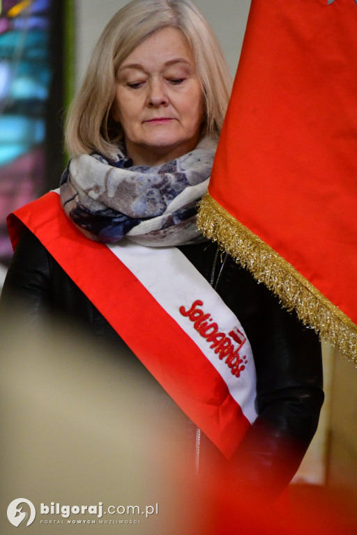 Biłgoraj uroczyście świętował 45 lat Solidarności