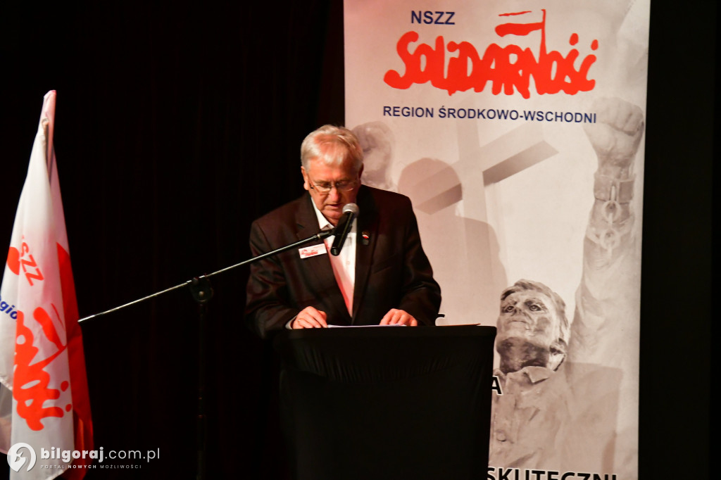 Biłgoraj uroczyście świętował 45 lat Solidarności