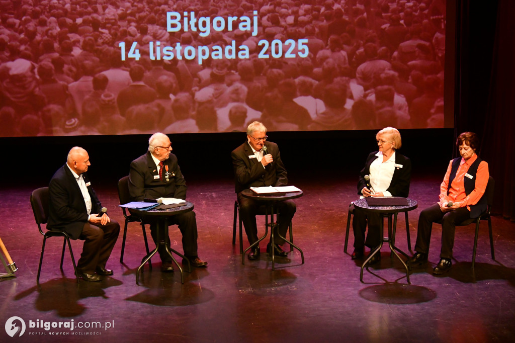 Biłgoraj uroczyście świętował 45 lat Solidarności