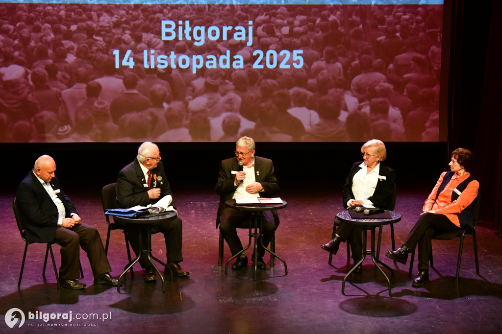 Biłgoraj uroczyście świętował 45 lat Solidarności