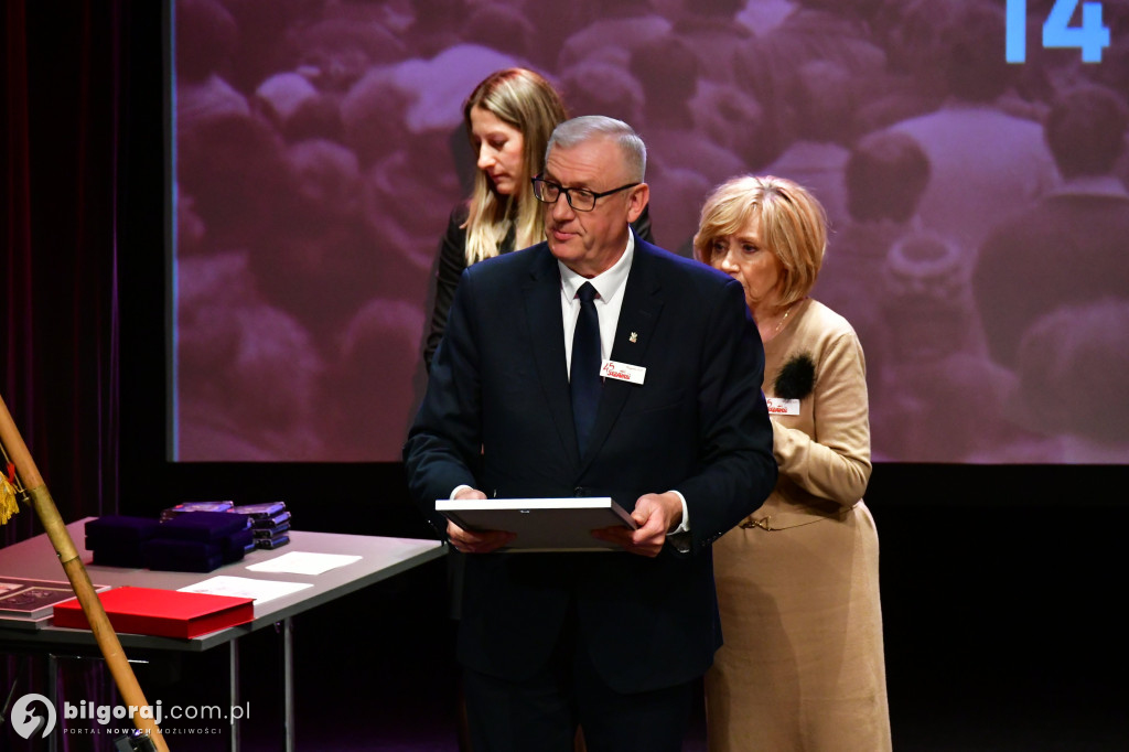 Biłgoraj uroczyście świętował 45 lat Solidarności