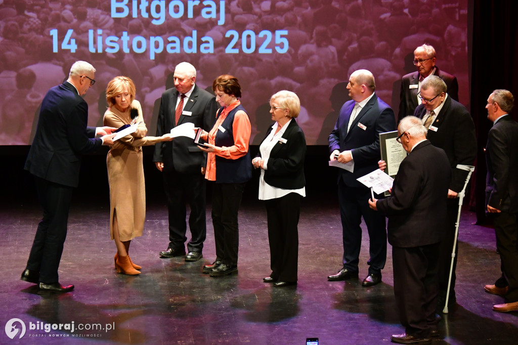 Biłgoraj uroczyście świętował 45 lat Solidarności