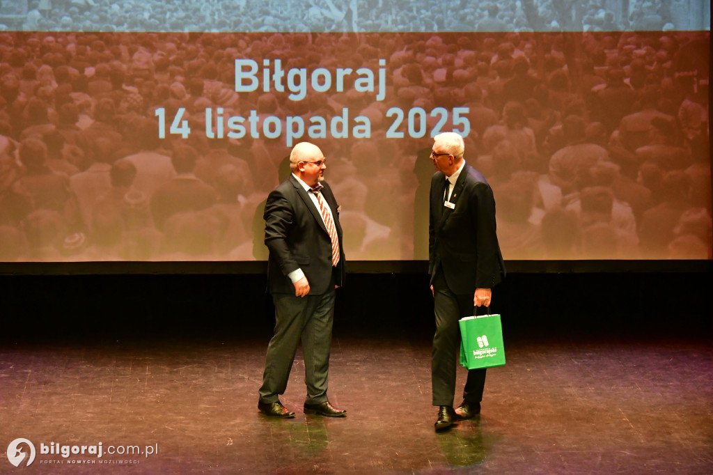 Biłgoraj uroczyście świętował 45 lat Solidarności