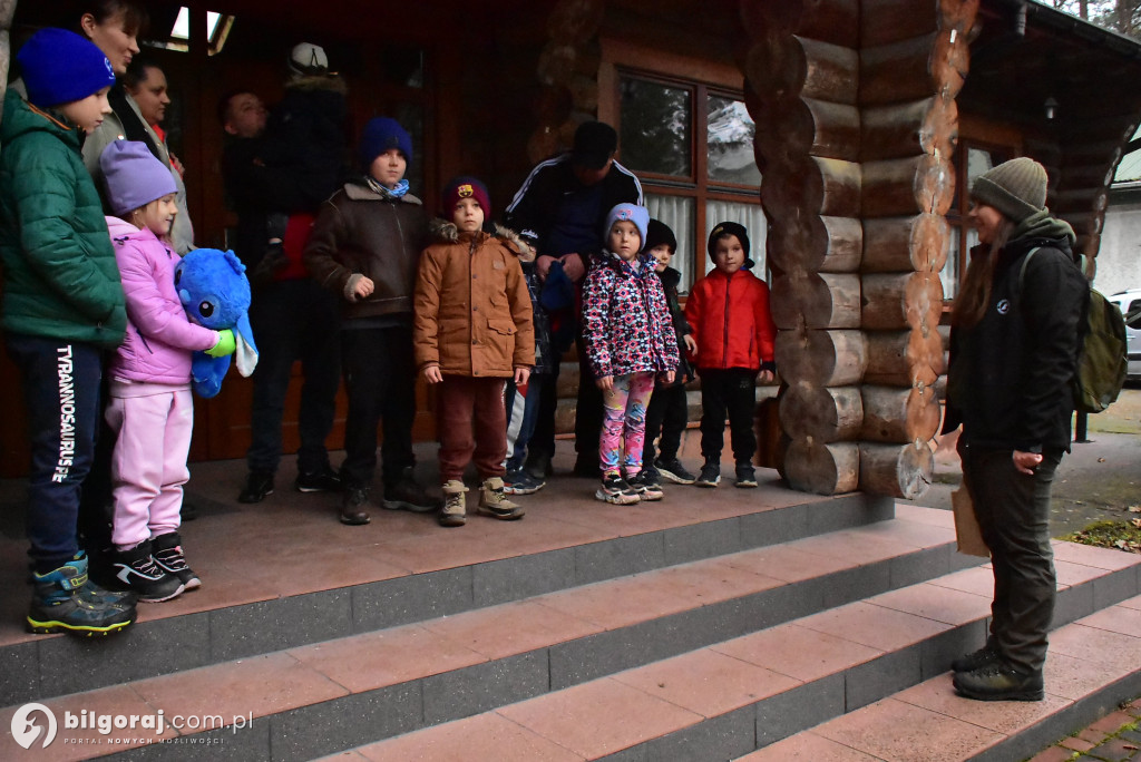 Aktywny listopad: Najwytrwalsi mieszkańcy Biłgoraja na wędrówce z leśnikiem