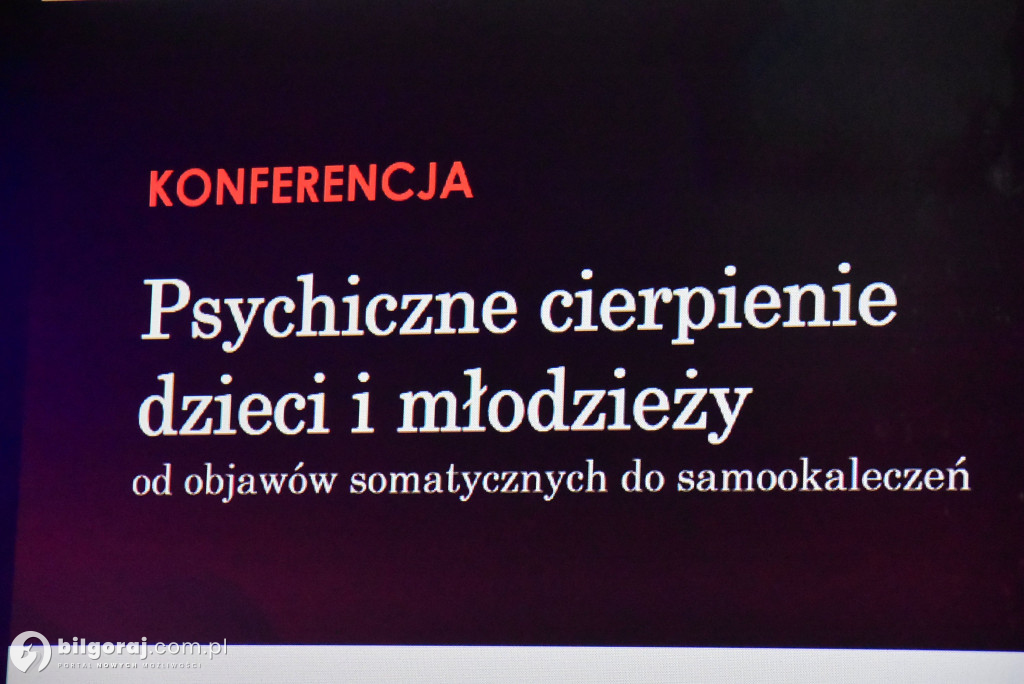 Biłgorajska konferencja ostrzega przed kryzysem zdrowia psychicznego dzieci