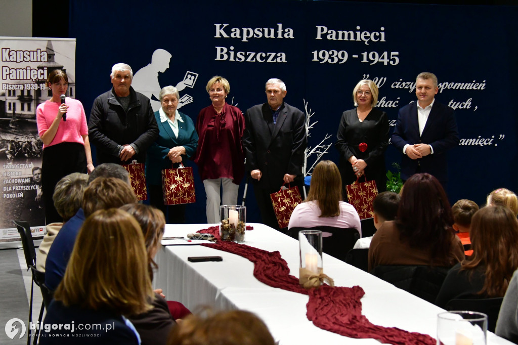 Podsumowanie projektu Kapsuła Pamięci Biszcza 1939 - 1945