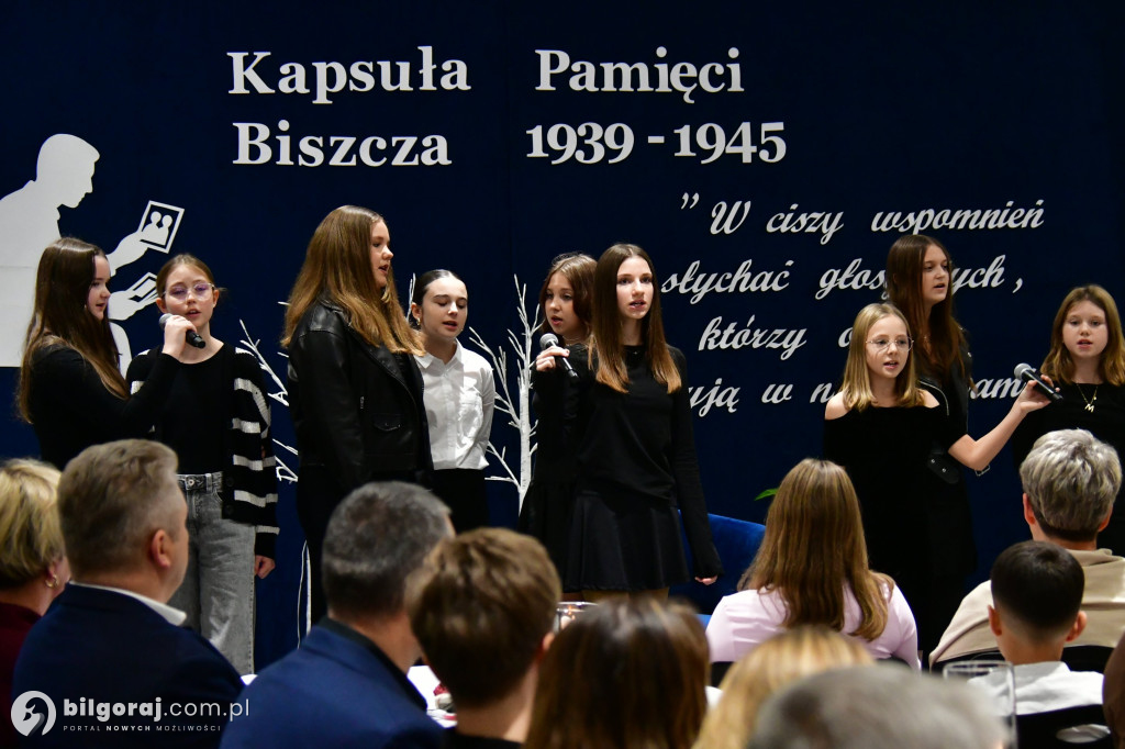 Podsumowanie projektu Kapsuła Pamięci Biszcza 1939 - 1945