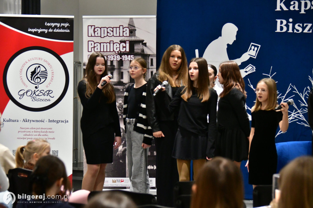 Podsumowanie projektu Kapsuła Pamięci Biszcza 1939 - 1945