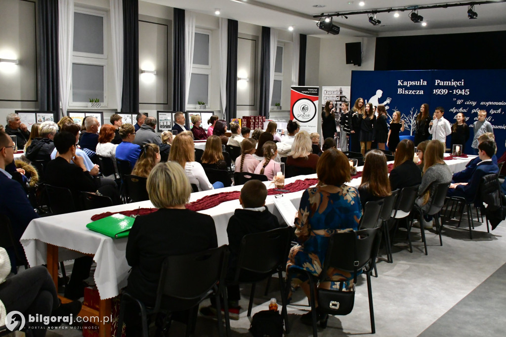 Podsumowanie projektu Kapsuła Pamięci Biszcza 1939 - 1945