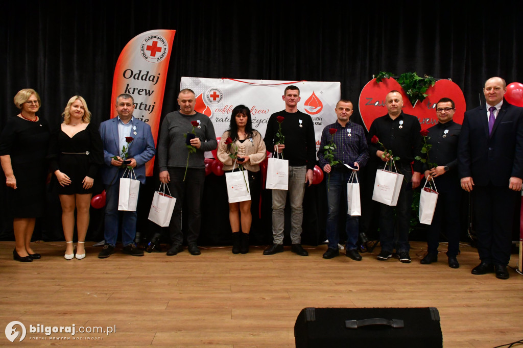 Honorowi Dawcy Krwi spotkali się w Majdanie Starym
