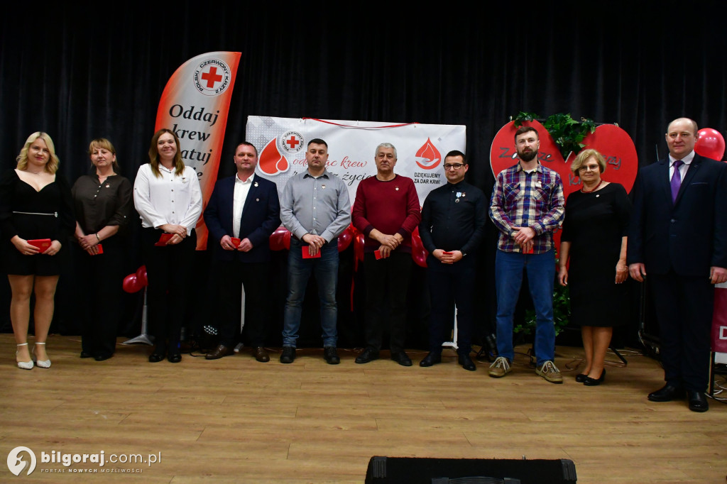 Honorowi Dawcy Krwi spotkali się w Majdanie Starym