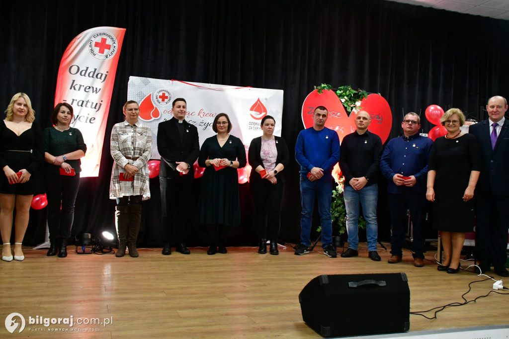 Honorowi Dawcy Krwi spotkali się w Majdanie Starym