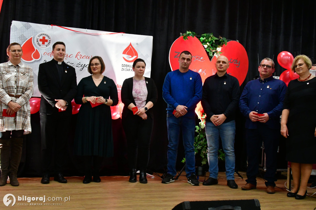 Honorowi Dawcy Krwi spotkali się w Majdanie Starym