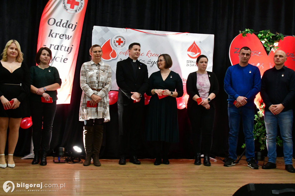 Honorowi Dawcy Krwi spotkali się w Majdanie Starym