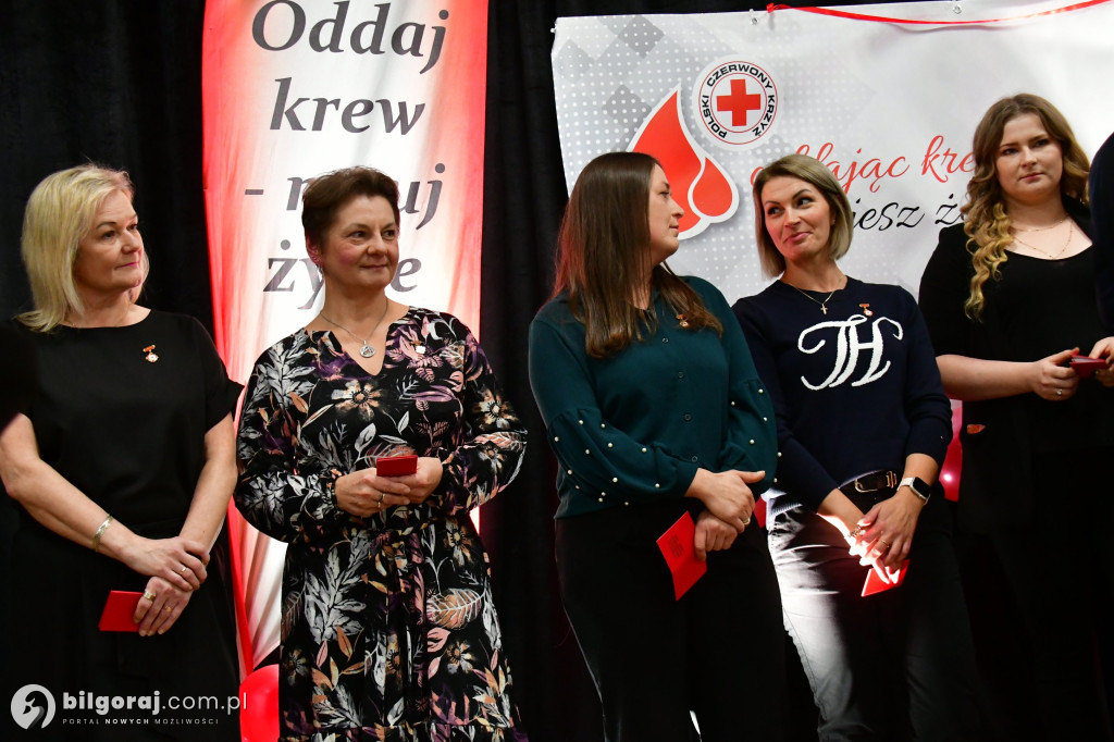 Honorowi Dawcy Krwi spotkali się w Majdanie Starym