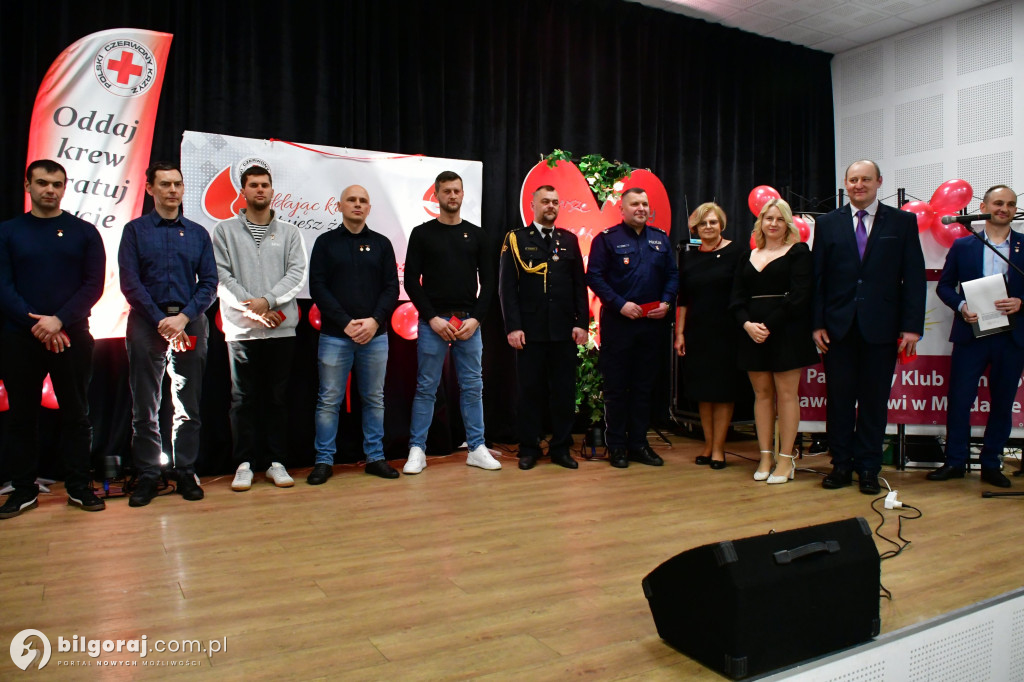 Honorowi Dawcy Krwi spotkali się w Majdanie Starym