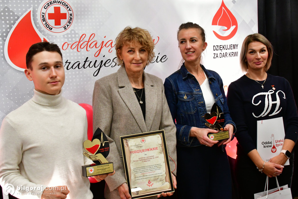 Honorowi Dawcy Krwi spotkali się w Majdanie Starym