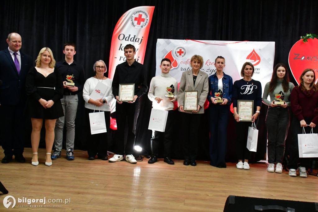 Honorowi Dawcy Krwi spotkali się w Majdanie Starym