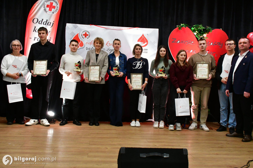 Honorowi Dawcy Krwi spotkali się w Majdanie Starym
