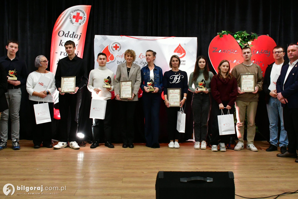 Honorowi Dawcy Krwi spotkali się w Majdanie Starym