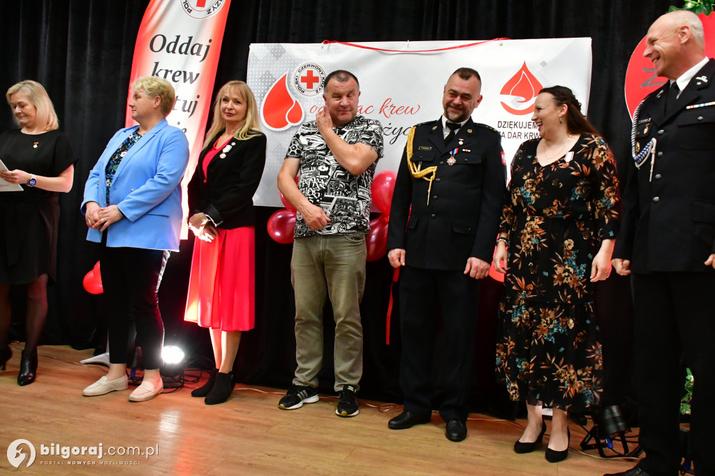 Honorowi Dawcy Krwi spotkali się w Majdanie Starym