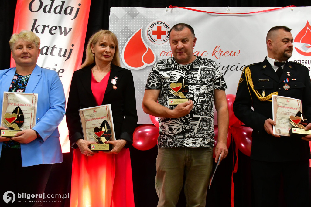 Honorowi Dawcy Krwi spotkali się w Majdanie Starym