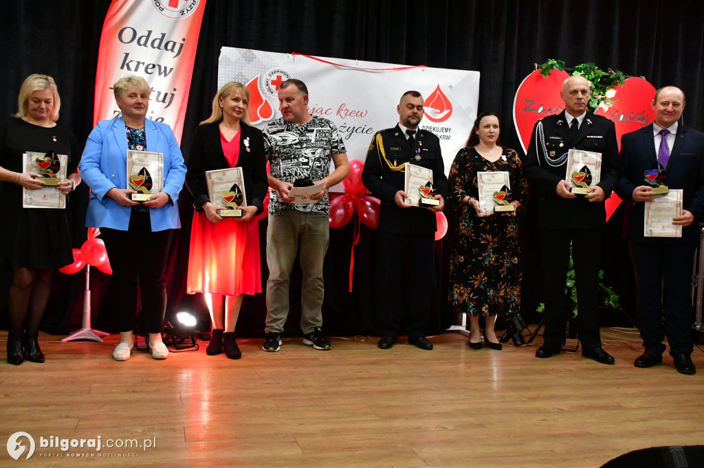 Honorowi Dawcy Krwi spotkali się w Majdanie Starym